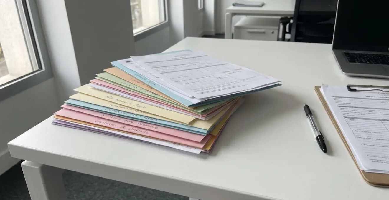 Dossiers médicaux et formulaires d